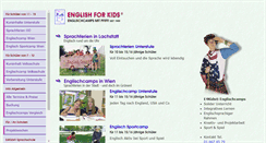Desktop Screenshot of e4kids.at