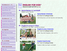 Tablet Screenshot of e4kids.at